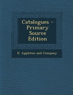 Catalogues - Primary Source Edition