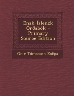 Front cover_Ensk-Íslenzk Orðabók