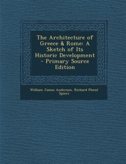 Front cover_The Architecture of Greece & Rome