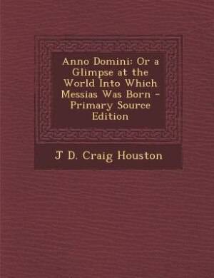 Front cover_Anno Domini