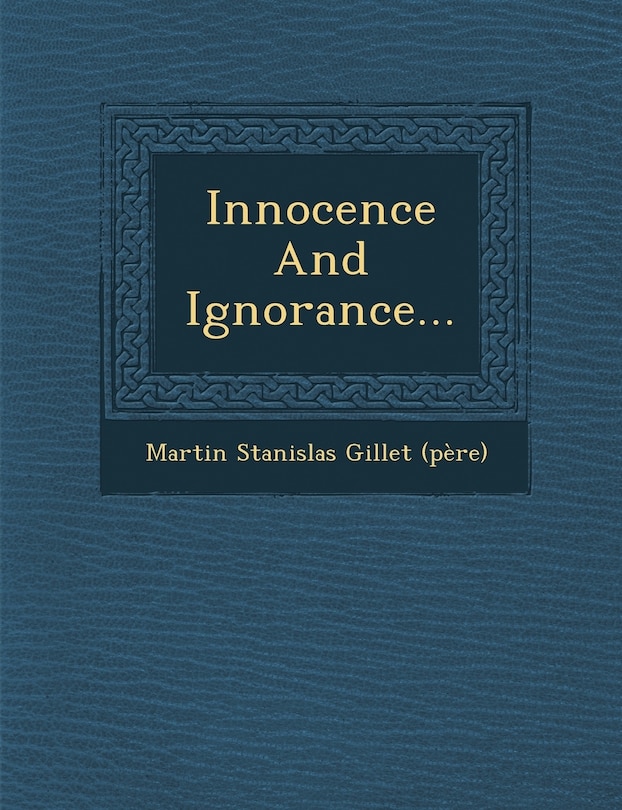 Couverture_Innocence And Ignorance...