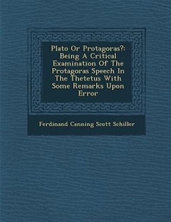 Couverture_Plato Or Protagoras?