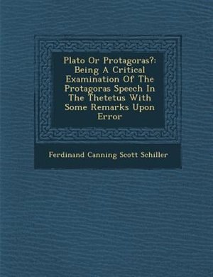 Couverture_Plato Or Protagoras?