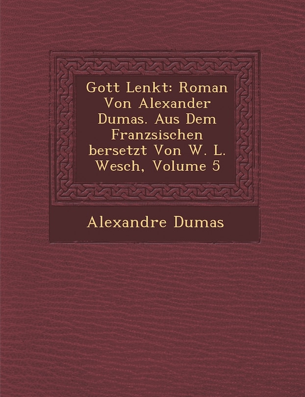 Front cover_Gott Lenkt