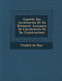 Couverture_Gazette Des Architectes Et Du B Timent