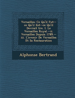 Front cover_Versailles