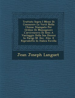 Couverture_Trattato Sopra I Mezzi Di Conoscere La Verit Nella Chiesa