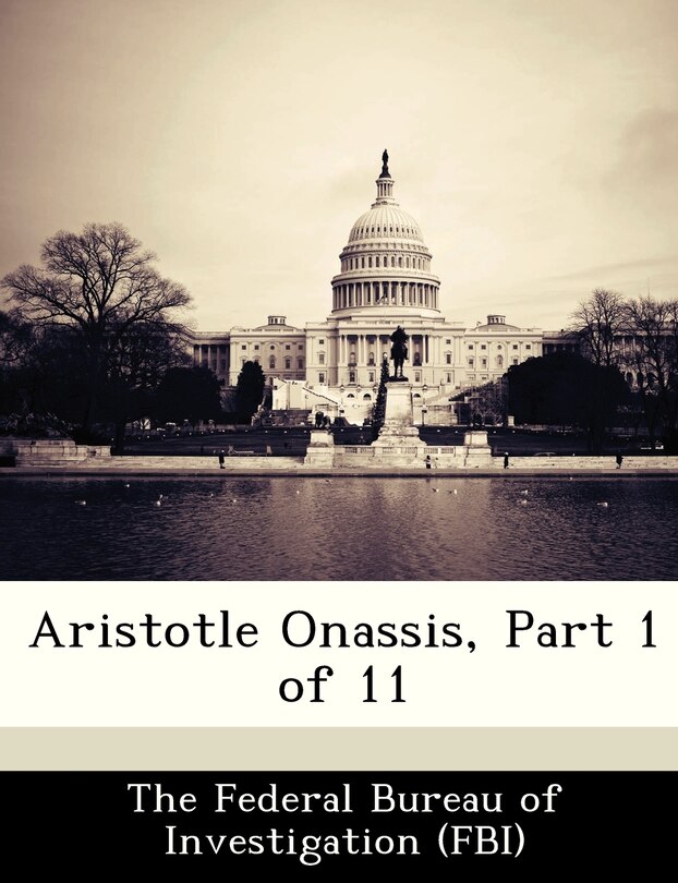 Couverture_Aristotle Onassis, Part 1 Of 11