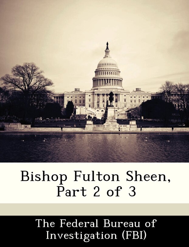 Front cover_Bishop Fulton Sheen, Part 2 Of 3