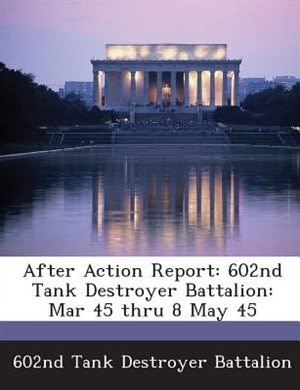Front cover_After Action Report