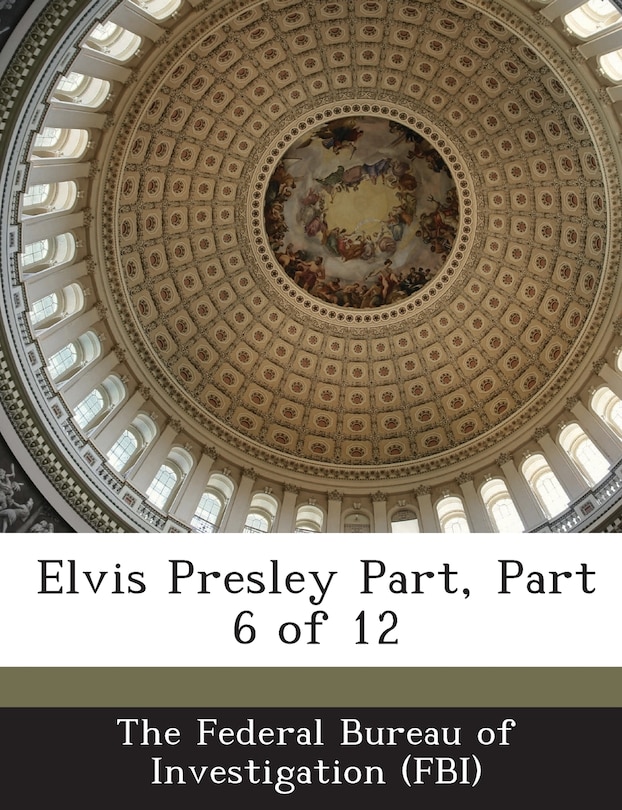 Front cover_Elvis Presley Part, Part 6 Of 12