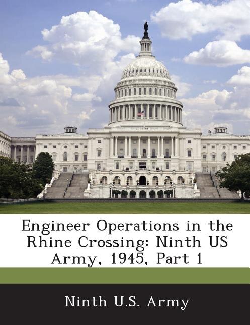 Couverture_Engineer Operations In The Rhine Crossing