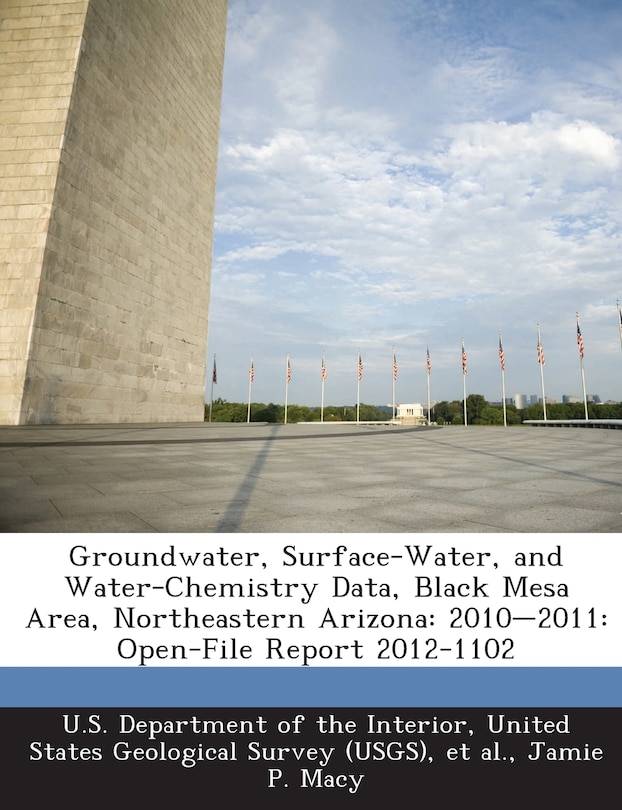Front cover_Groundwater, Surface-water, And Water-chemistry Data, Black Mesa Area, Northeastern Arizona