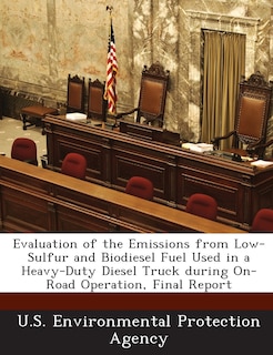 Couverture_Evaluation Of The Emissions From Low-sulfur And Biodiesel Fuel Used In A Heavy-duty Diesel Truck During On-road Operation, Final Report