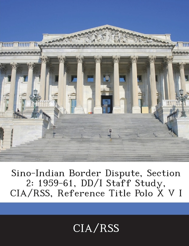 Front cover_Sino-indian Border Dispute, Section 2
