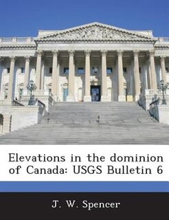 Front cover_Elevations In The Dominion Of Canada