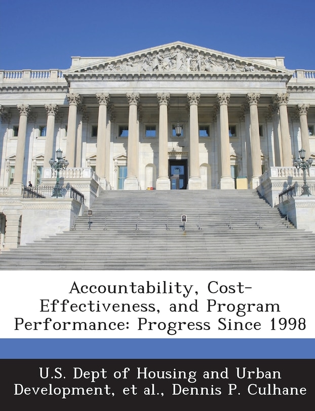 Front cover_Accountability, Cost-effectiveness, And Program Performance