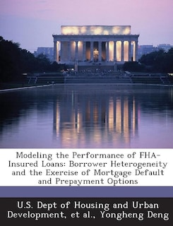 Couverture_Modeling The Performance Of Fha-insured Loans