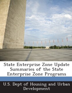 Couverture_State Enterprise Zone Update Summaries Of The State Enterprise Zone Programs