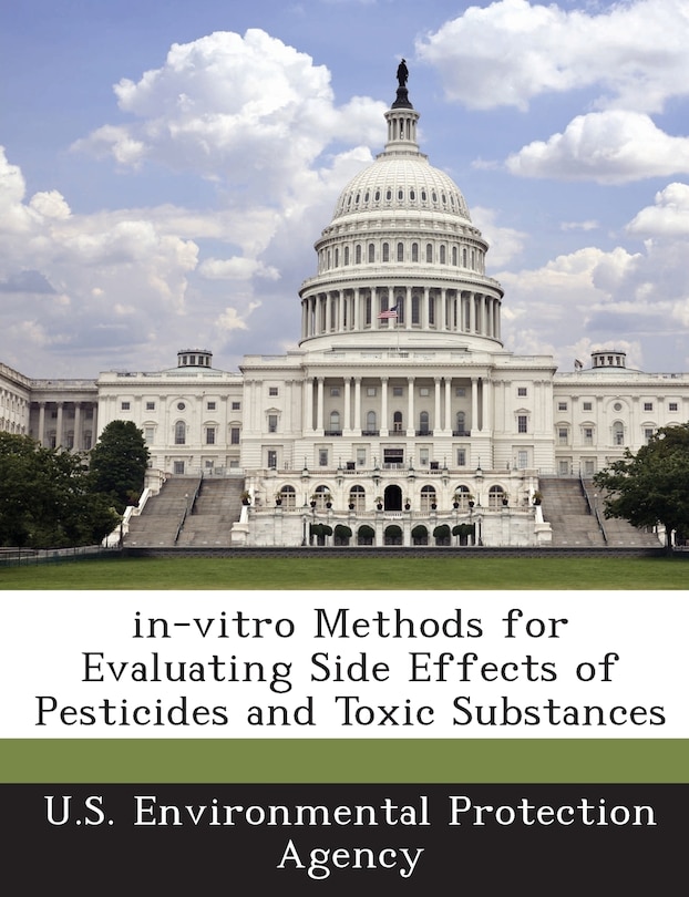 Couverture_In-vitro Methods For Evaluating Side Effects Of Pesticides And Toxic Substances