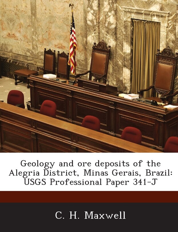 Front cover_Geology And Ore Deposits Of The Alegria District, Minas Gerais, Brazil