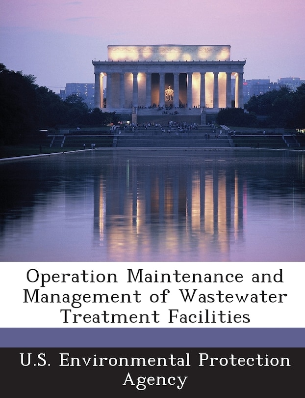 Front cover_Operation Maintenance And Management Of Wastewater Treatment Facilities