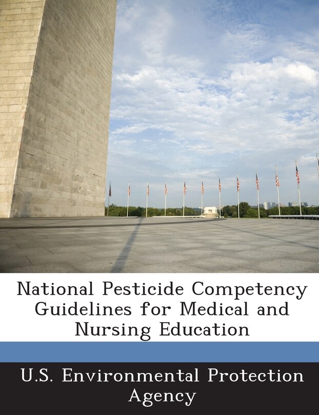 Couverture_National Pesticide Competency Guidelines For Medical And Nursing Education