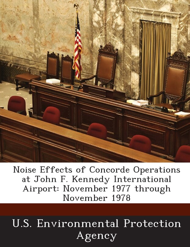 Front cover_Noise Effects Of Concorde Operations At John F. Kennedy International Airport