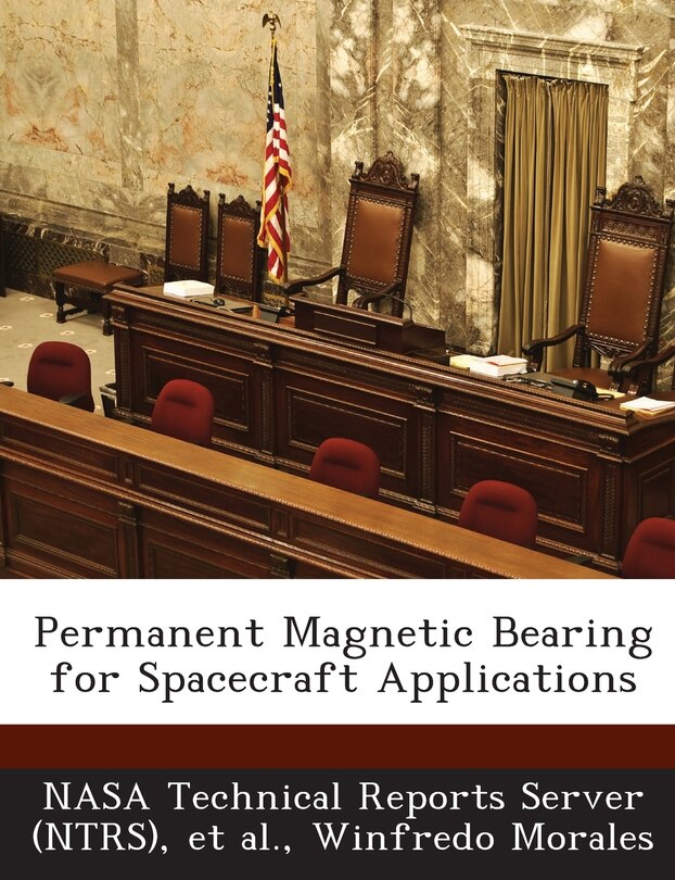 Couverture_Permanent Magnetic Bearing For Spacecraft Applications