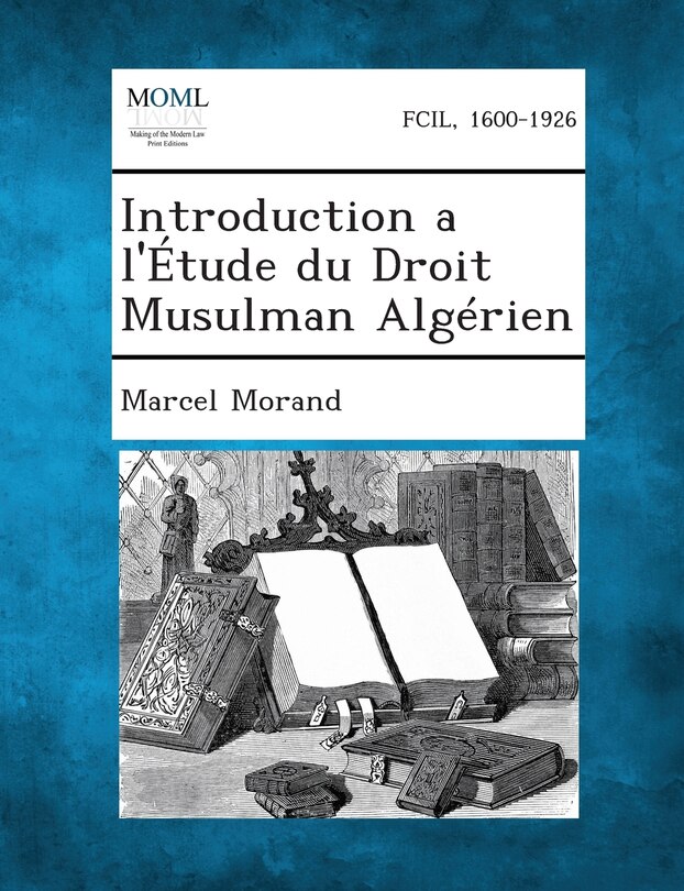 Front cover_Introduction a l'Étude du Droit Musulman Algérien