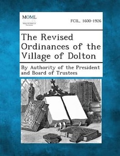 The Revised Ordinances Of The Village Of Dolton