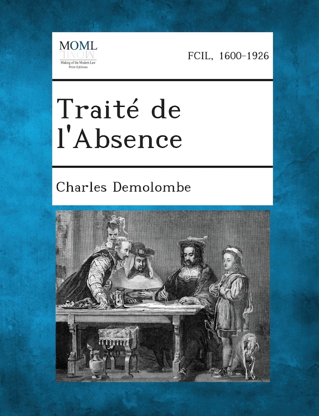 Front cover_Traite de L'Absence