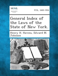 Front cover_General Index of the Laws of the State of New York.