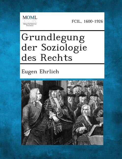 Front cover_Grundlegung der Soziologie des Rechts