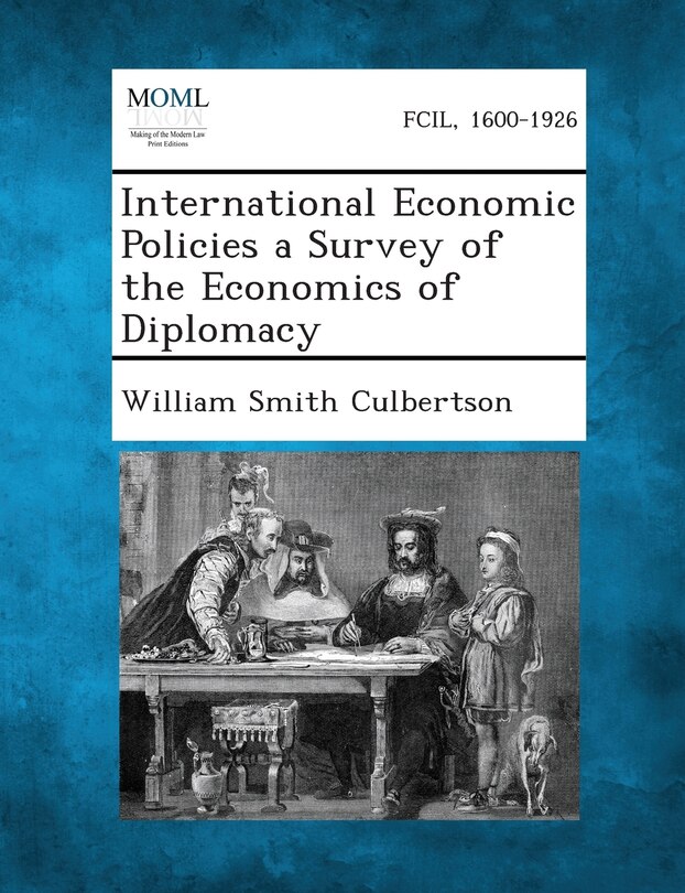 Couverture_International Economic Policies a Survey of the Economics of Diplomacy