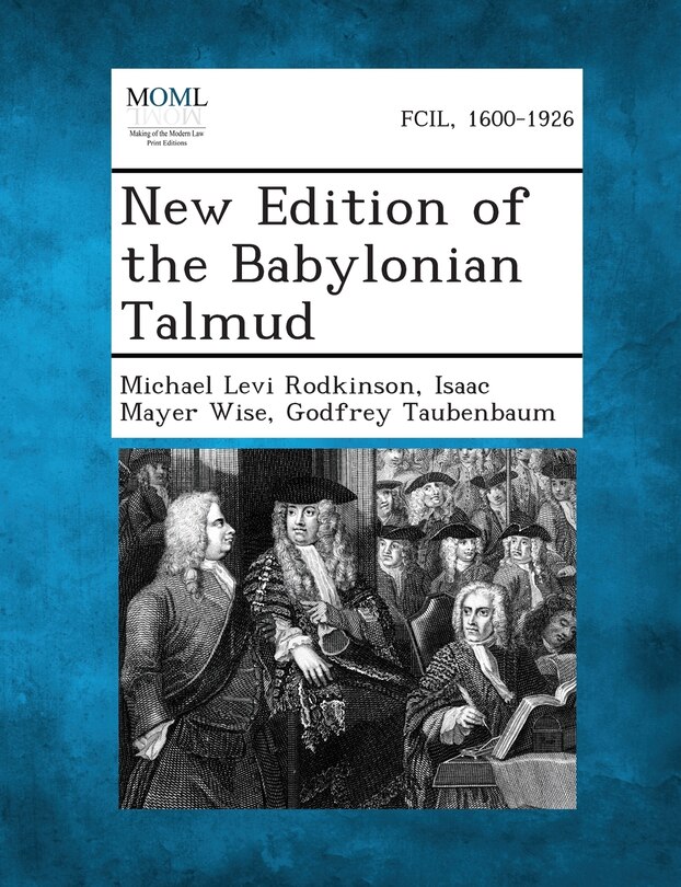 Front cover_New Edition of the Babylonian Talmud