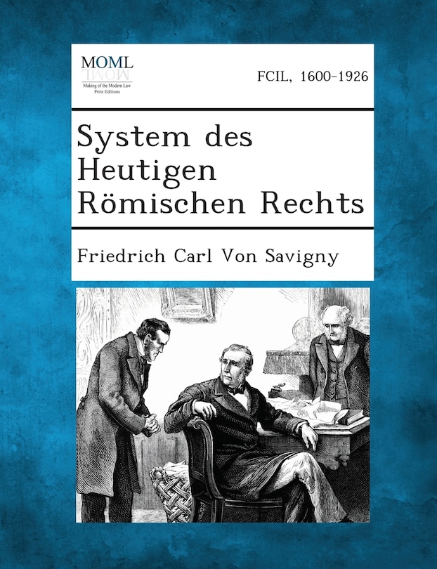 Couverture_System Des Heutigen Romischen Rechts