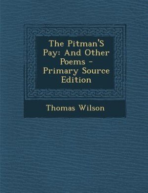 Couverture_The Pitman'S Pay