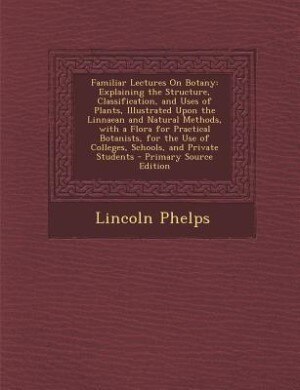 Couverture_Familiar Lectures On Botany