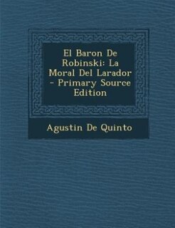 Front cover_El Baron De Robinski