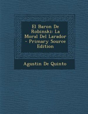 Front cover_El Baron De Robinski