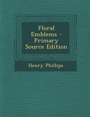 Front cover_Floral Emblems - Primary Source Edition
