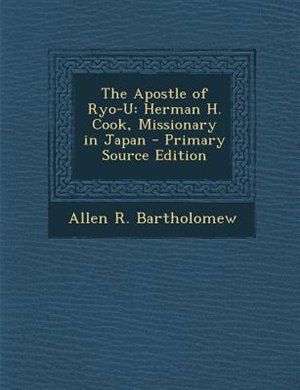 Front cover_The Apostle of Ryo-U