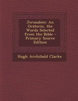 Front cover_Jerusalem