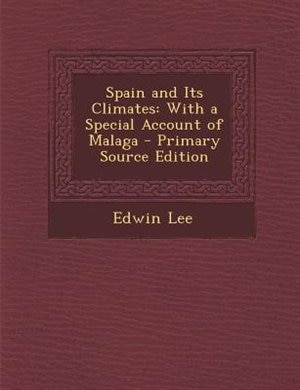 Front cover_Spain and Its Climates
