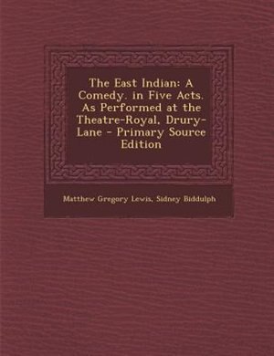 Couverture_The East Indian