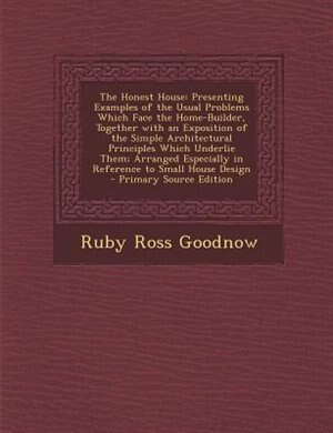 Front cover_The Honest House