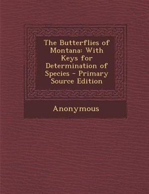 Front cover_The Butterflies of Montana