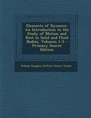 Front cover_Elements of Dynamic