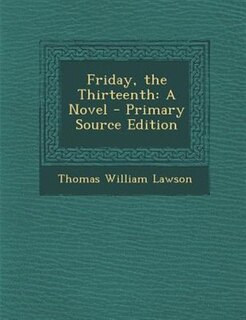 Front cover_Friday, the Thirteenth